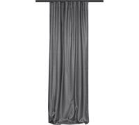 Home Style Rideau - Occultant - Avec anneaux - 135x260 cm - Gris