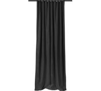 Home Style Rideau - Occultant & Thermique - Avec Crochets - 140x260 cm - Noir