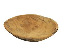 Home @ Styling Collection Plateau décoratif en teck 35 x 30 x 4 cm