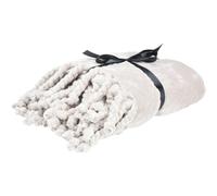 Home & Styling Couverture bohème avec franges, 100 % polyester, 130 x 160 cm