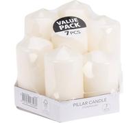 Home & Styling Lot de 7 bougies de différentes hauteurs