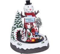 Home & Styling Scène de Noël d'hiver, LED, 29 cm, Muster:Muster 1