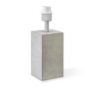 home sweet home collection Pied de lampe de table industriel Pilier pour abat-jour | luminaire | 11/11/32cm | Béton | pied de lampe de table en béton | E27 | pour abat-jour | luminaire