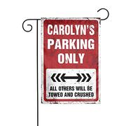 Home Sweet Home Drapeau de jardin Carolyn Parking Only Petit drapeau de jardin d'été Drapeau de jardin saisonnier