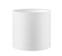Home Sweet Home Moderne Abat-jour Bling | cylindre |16/16/15cm | Blanc | Abat jour tissu | pour douille de lampe E27 | Abats-jour Lampe de table, Applique