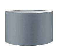 Home Sweet Home Moderne Abat-jour Bling | cylindre |35/35/21cm | Gris | Abat jour tissu | pour douille de lampe E27 | Abats-jour Plafond, Suspendue, Lampe de table