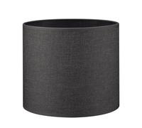 Home Sweet Home Moderne Abat-jour Canvas | cylindre |20/20/17cm | gris orage | Abat-jour tissu | pour douille de lampe E27 | testé RoHS | pour applique murale