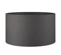 Home Sweet Home Moderne Abat-jour Canvas | cylindre |40/40/22cm | gris orage | Abat-jour tissu | pour douille de lampe E27 | Abats-jour Plafond, Suspendue, Lampadaire