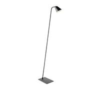 Home Sweet Home Moderne Lampe de lecture Detroit | 18/26/154cm | Noir | Lampe sur pied compatible avec la source lumineuse LED GU10 | avec interrupteur au pied | adapté pour le salon