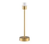 Home Sweet Home Pied de lampe de table classique Simple pour abat-jour | luminaire | 10/10/36,5 cm | Laiton | pied de lampe de table en métal | E27 | pour abat-jour | luminaire max.35cm