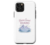 Home Sweet Idaho Aquarelle pour mamans, filles, grand-mères Coque pour iPhone 11 Pro