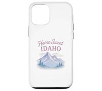 Home Sweet Idaho Aquarelle pour mamans, filles, grand-mères Coque pour iPhone 12/12 Pro
