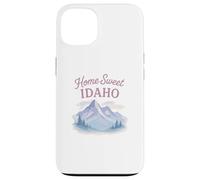 Home Sweet Idaho Aquarelle pour mamans, filles, grand-mères Coque pour iPhone 13