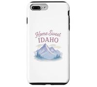 Home Sweet Idaho Aquarelle pour mamans, filles, grand-mères Coque pour iPhone 7 Plus/8 Plus