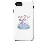 Home Sweet Idaho Aquarelle pour mamans, filles, grand-mères Coque pour iPhone SE (2020) / 7 / 8