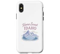 Home Sweet Idaho Aquarelle pour mamans, filles, grand-mères Coque pour iPhone X/XS