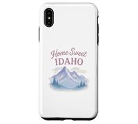 Home Sweet Idaho Aquarelle pour mamans, filles, grand-mères Coque pour iPhone XS Max