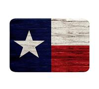 Home Tapis Étoile De L'Ouest du Texas, Drapeau Américain Rétro Vintage, Cow-Boy Antisalissure Tapis D'Entrée Durable Paillasson Décoratif D'Extérieur pour Cuisine Intérieur Exterieur 40X60Cm