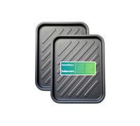 Home Theory Bakeware Lot de 2 plaques de cuisson anti-adhésives Passe au lave-vaisselle 38 cm