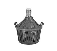 Home Tourie avec Panier, Verre/Plastique, Gris Foncé, 20 Litres