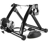 Home Trainer, avec Support de Roue Avant et équipement vélo d'exercice à 6 Vitesses for Le Cyclisme en Salle la Maison for vélos 26 28 Pouces, entraîneur jusqu'à 135 kg