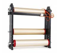 Home Trainer, Plate-Forme d'entraînement de vélo, entraîneur Turbo Silencieux Pliable en Alliage d'aluminium d'intérieur, Support à Rouleaux for Route Montagne(Gold)