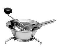 Home trio moulin à légumes avec 3 disques, acier inox, 24 cm G