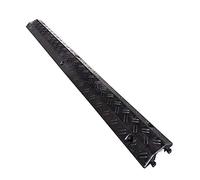 HOME UK Housses de Protection résistantes pour Rampe câble, Passe câble Sol Ralentisseur modulaire, Une Utilisation en extérieur, 100x10x2 cm-1