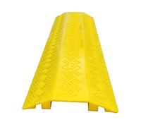 HOME UK Housses de Protection résistantes pour Rampe câble, Passe câble Sol Ralentisseur modulaire, Une Utilisation en extérieur, 100x25x3.8 cm