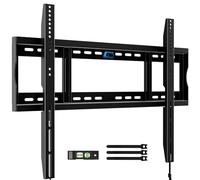 HOME VISION Support Mural Fixe Robuste pour TV, jusqu'à 120 kg, pour TV Plats incurvés 42-100 Pouces, pour Goujons de 16/18/24 Pouces, VESA 800 x 600 mm, Profil Bas, Gain de Place pour LCD, LED, OLED