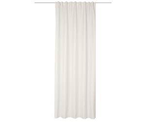 HOME WOHNIDEEN 100% occultant, Structure décorative Duncan occultante, 300 x 145 cm, Ruban combiné, Couleur : Blanc Laine, Dimensions : 300 x 135 cm, Nombre : 1