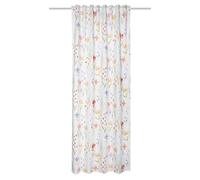 HOME WOHNIDEEN Danica Rideau prêt à l'emploi en Polyester/Coton mélangé 245 x 135 cm Impression Florale Couleur : Multicolore Dimensions : 245 x 135 cm Nombre : 1