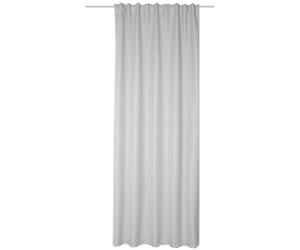 HOME WOHNIDEEN Duncan 100% occultant, Structure décorative prête à l'emploi, 300 x 145 cm, Ruban combiné, Couleur : Gris, Dimensions : 300 x 135 cm, Nombre : 1