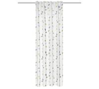 Home WOHNIDEEN Effie Rideau prêt à l'emploi en mélange Polyester/Coton, 245 x 135 cm, imprimé, Couleur : Vert, Dimensions : 245 x 135 cm, Nombre : 1