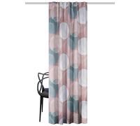 HOME WOHNIDEEN Millan Rideau occultant Impression numérique 245 x 135 cm Ruban Multifonction Couleur : Vieux Rose Dimensions : 245 x 135 cm Nombre : 1