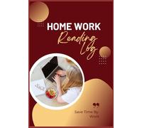 Home work Reading Log: Student Journal to Record Homework, Reading Progress, Book Reviews & Assignments