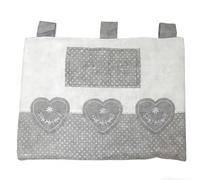 HOME ZEN HOUSEHOLD LINEN Housse de four pour cuisine, décoration four, fermeture à déchirure, 40 x 50 cm, shabby chic, (variante 9)