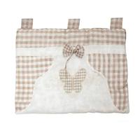 HOME ZEN HOUSEHOLD LINEN Housse de four pour cuisine, décoration four, fermeture à déchirure, 40 x 50 cm, shabby chic, (variante 5)