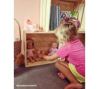 Calicosy Caisse modulable Home Box XL Bois clair 51,2 x 38,4 x 28 cm
