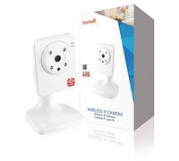 Home8 Smart Home Caméra vidéo HD sans Fil avec Fonction de Vision nocturne Infrarouge Automatique/contrôlable avec l'application et contrôlable/Peut être utilisé comme babyphone vidéo.