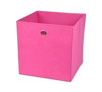 HOMEA 6RAN797FU Panier Intissé Fuchsia 31 x 29 x 31 cm