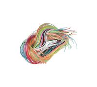 Homéa, Assortiment de 80 Fils Scoubidous 80 cm Environ Multicolores
