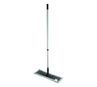 Homéa, Balai MOP Microfibre Manche Métal Téléscopique 74>130 cm Bleu Givré