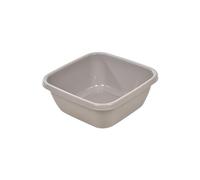 Homéa, Bassine Carrée Plastique 6L 30 x 30 x H12 cm Taupe