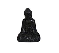 Homéa, Bouddha Céramique 17 x 13 x H25 cm Noir
