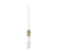 Bougie d'Anniversaire Musicale 12cm Blanc Blanc