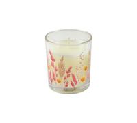 Homéa, Bougie Verrine Décorée Pure Harmonie D7 x 8 cm Parfum Romance Florale