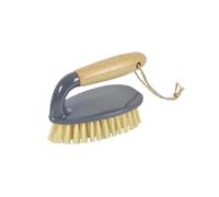 Homéa, Brosse à Recurer Plastique Manche Bambou 15Cm