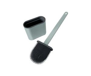 Homéa, Brosse WC Plate en Silicone Anthracite