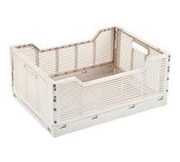Homea - Cagette pliable FOLDY - Taille L - Beige - Foldy Douceur d'intérieur Beige G